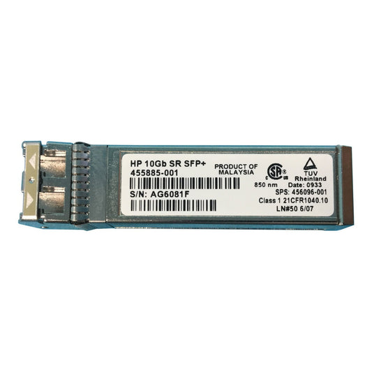 HP 10GBASE-SR Multi-mode Fibre 400m 850nm Duple - 455885-001