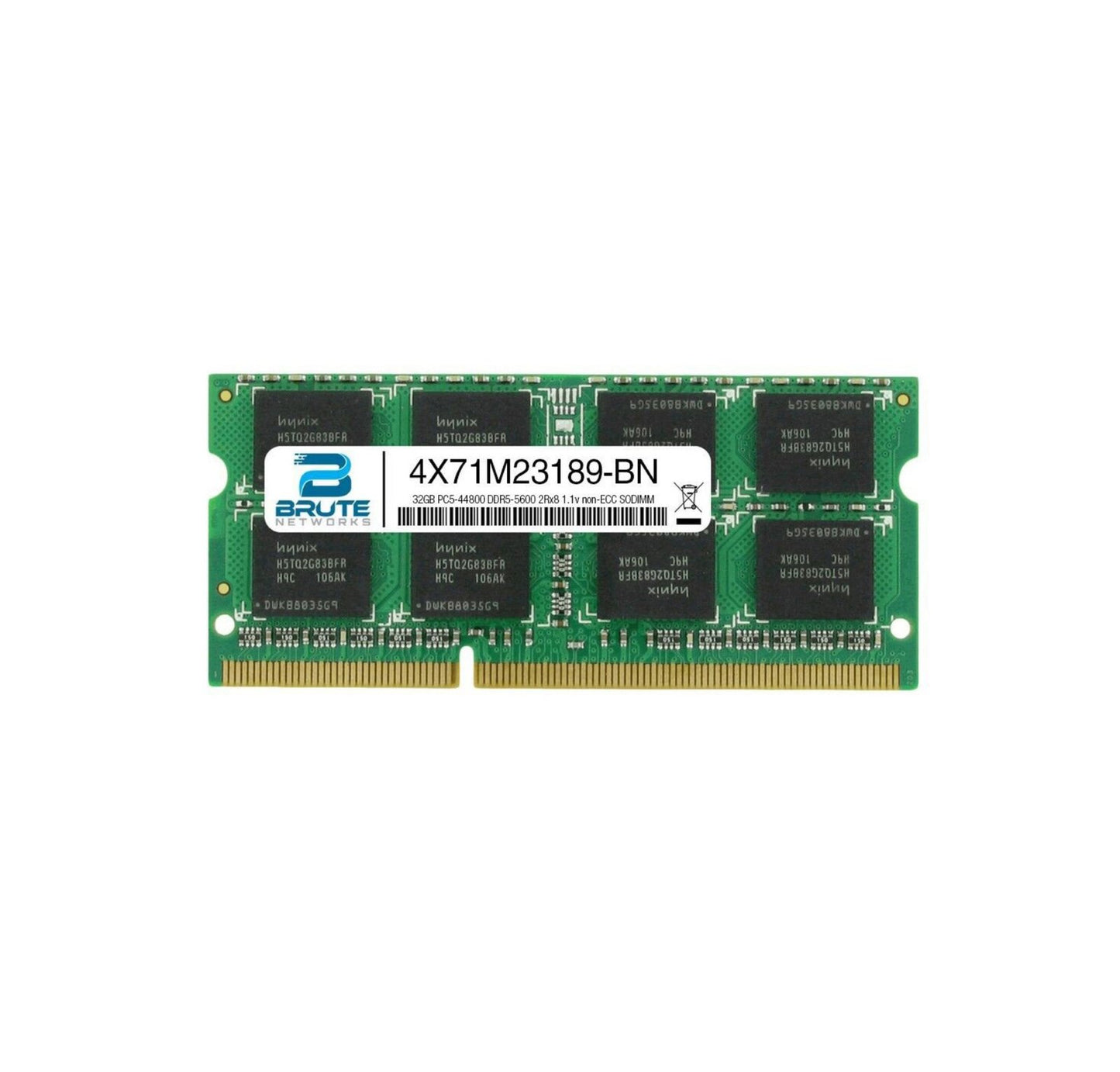 Lenovo 32GB 5600MHz DDR5 PC5-44800 Non-ECC CL46 - 4X71M23189
