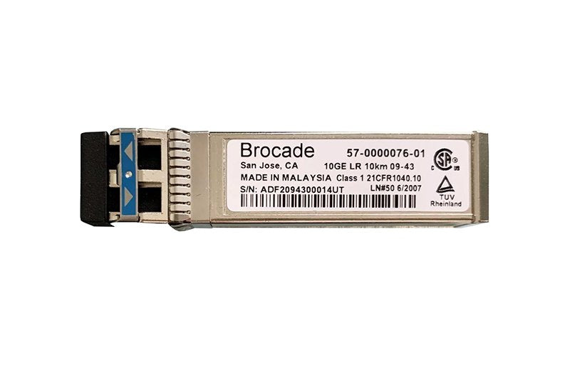 Brocade 10GBASE-LR Single-mode Fibre 10km 13 - 57-0000076-01