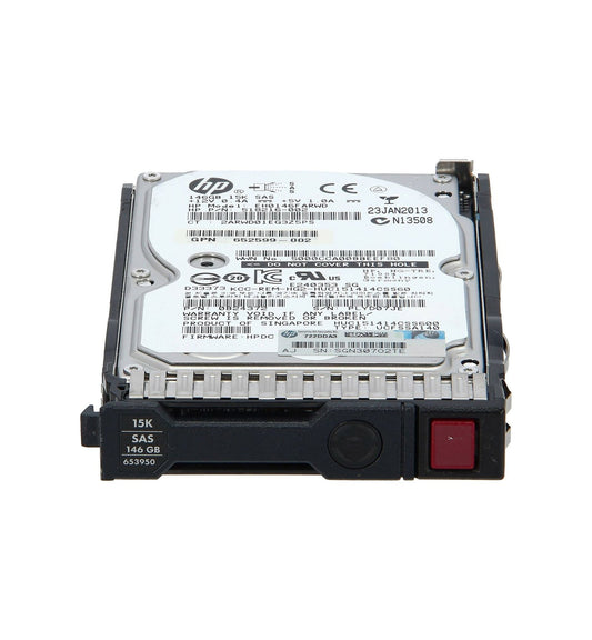 HP 146GB SAS 6Gb/s Hot Swap 15000RPM 2.5-inch I - 652605-B21