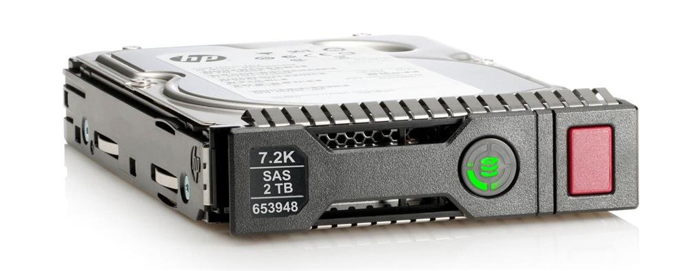 HPE 2TB SAS 6Gb/s 7200RPM SC 3.5-inch Internal - 653948-001