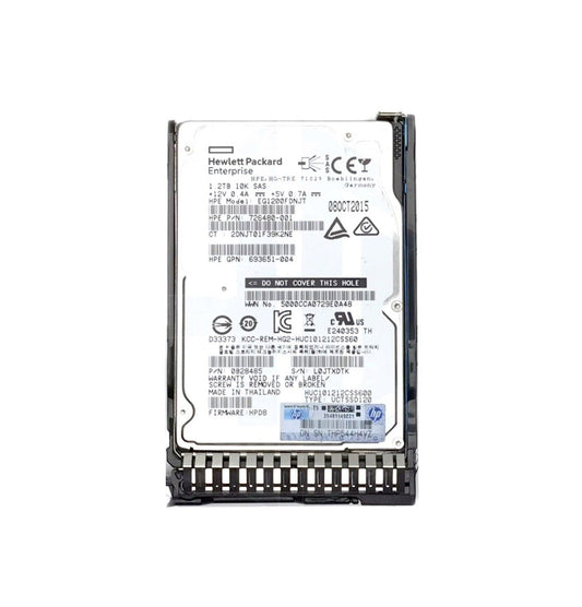 HP 1.2TB SAS 6Gb/s Hot Swap 10000RPM 2.5-inch I - 718292-001