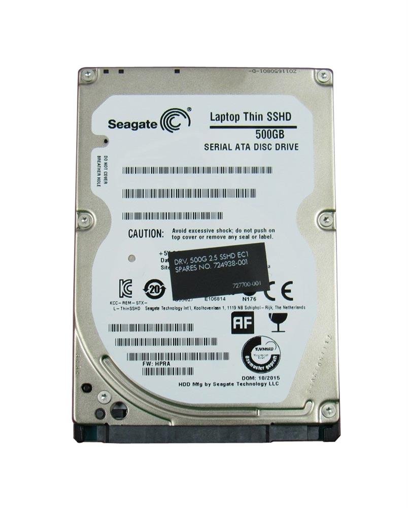 HP 500GB 5400RPM SATA 6Gbps 64MB Cache 8GB MLC - 724938-001