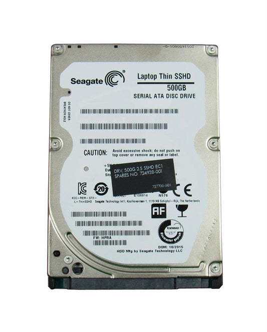 HP 500GB 5400RPM SATA 6Gbps 64MB Cache 8GB MLC - 724938-001