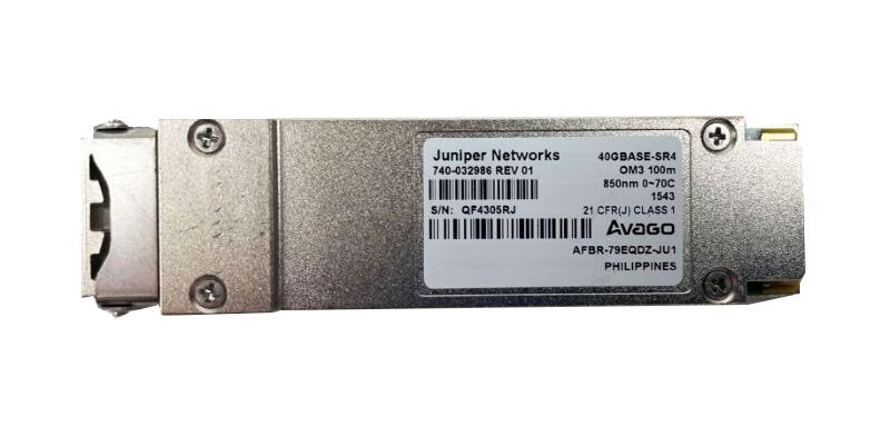 Juniper 40GBASE-SR4 QSFP+ 850NM 150M Transceive - 740-032986