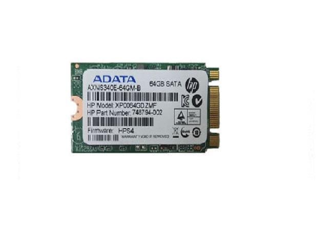 HP 64GB SATA 6Gb/s MLC M.2 2242 Solid State Dri - 748794-002
