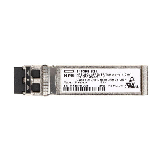 HPE 25GBASE-SR Multi-mode Fibre 100m 850nm Dupl - 845398-B21