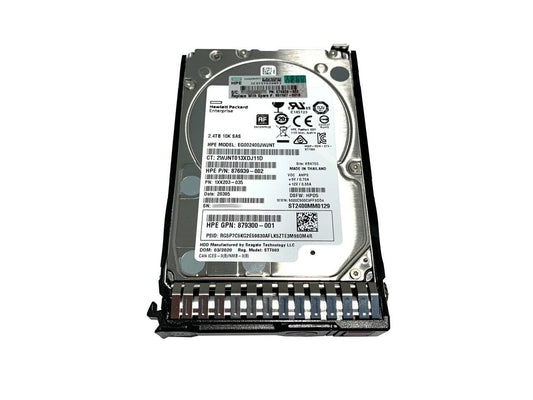 HPE 2.4TB 10000RPM SAS 12Gb/s 2.5-inch Internal - 879300-001