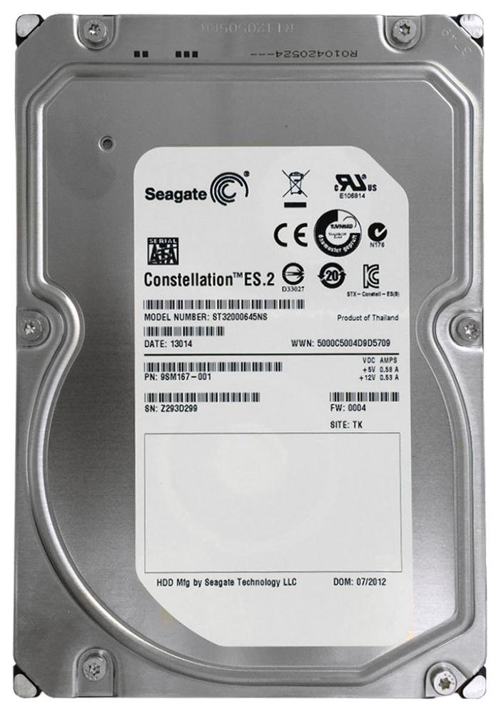 Seagate Constellation ES.2 2TB 7200RPM 64MB Cac - 9SM167-001