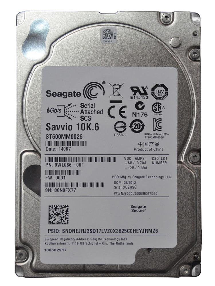 Seagate Savvio 10K.6 600GB 10000RPM 64MB Cache - 9WL066-001