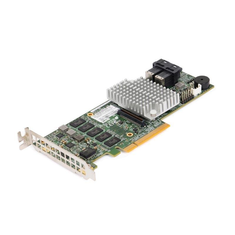 Supermicro 8-Ports SATA 6Gb/s / SAS 1 - AOC-S3108L-H8iR-16DD