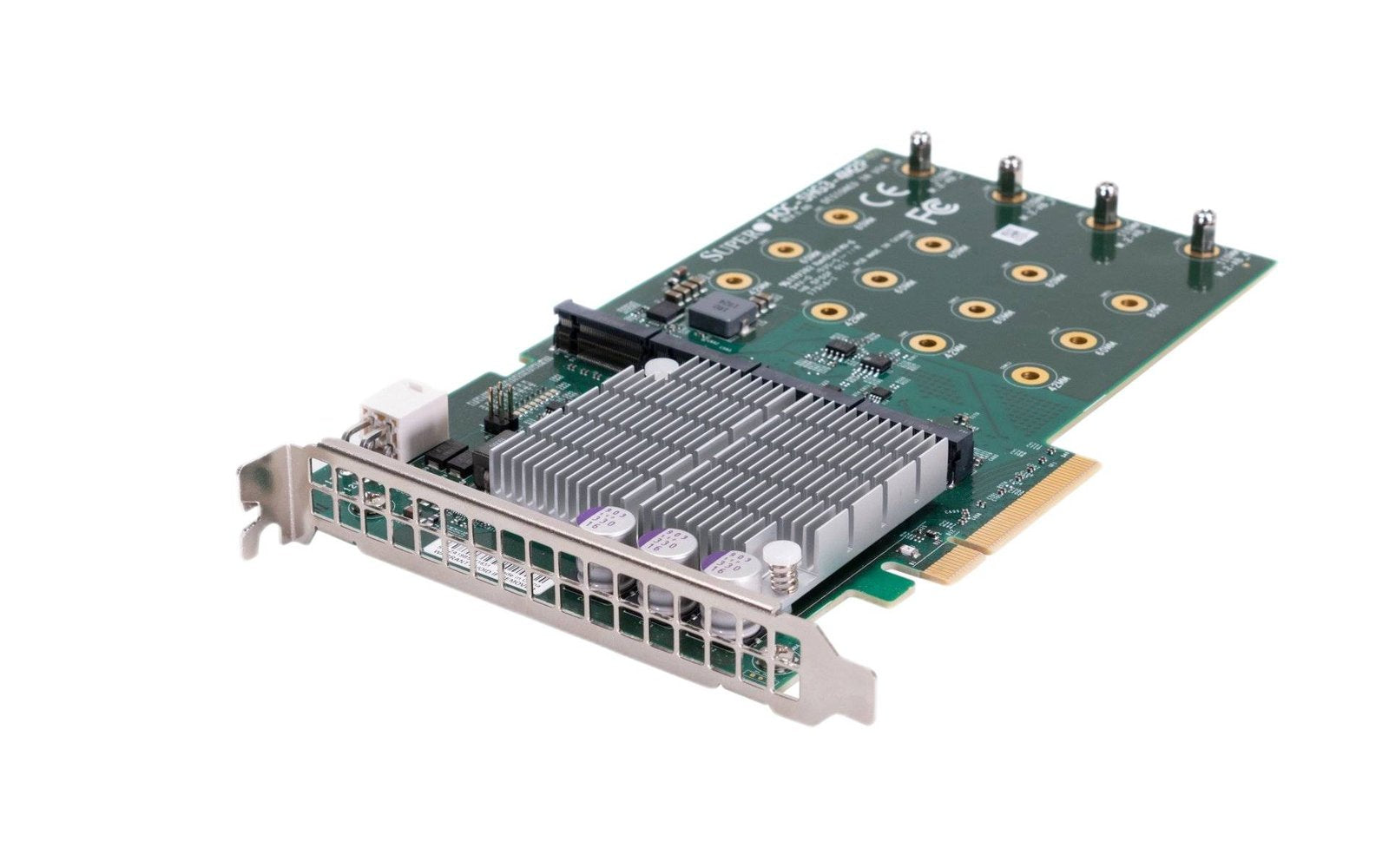 SuperMicro 4-Slot M.2 PCI-Express 3.0 x8 NVM - AOC-SHG3-4M2P