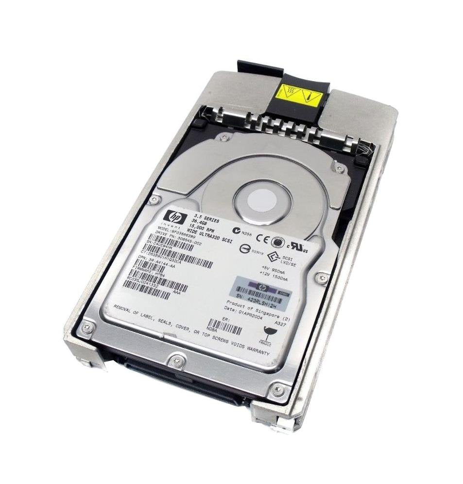 HP 36.4GB 15000RPM Ultra-320 SCSI 80-Pin LVD Ho - BF036863B9