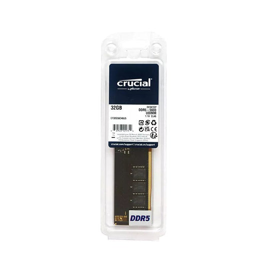 Crucial 32GB 5600MHz DDR5 PC5-44800 Non-ECC C - CT32G56C46U5