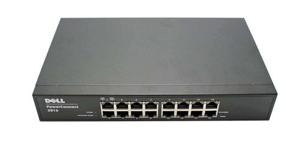 Dell PowerConnect 2816 16-Ports Copper 1GbE Switch - D559K