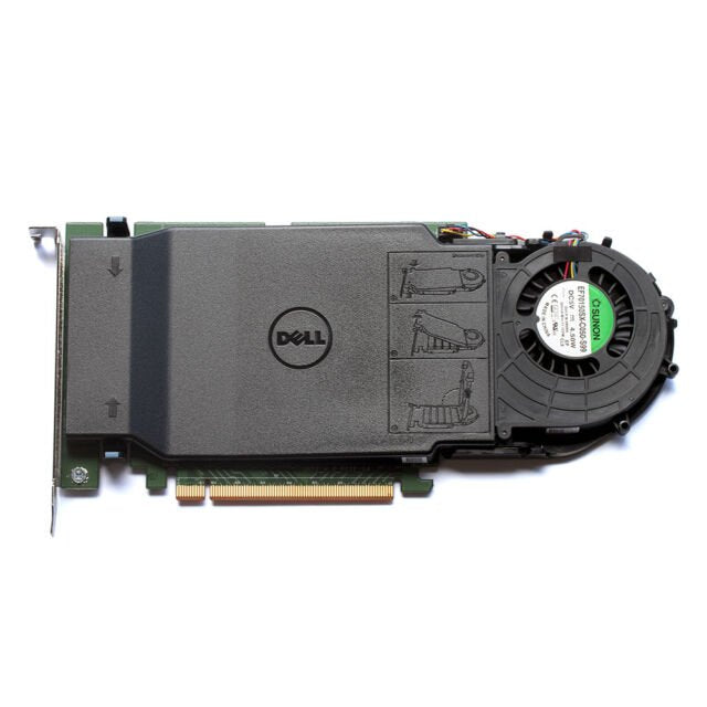 Dell Ultra Speed Drive Quad X16 Pcie To M.2 Adapter - 80G5N