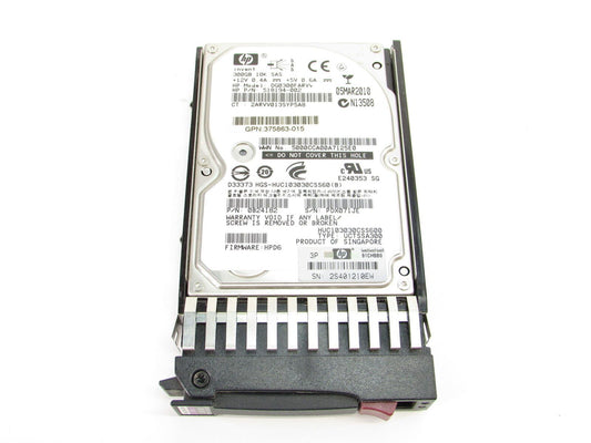 HPE 300GB SAS 6Gb/s Hot Swap 10000RPM 64MB Cac - DG0300FARVV