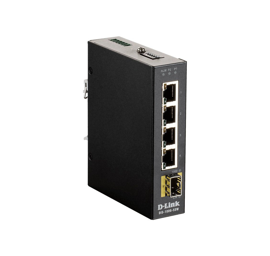D-Link 4-Ports 10/100/1000BASE-T Ethernet Net - DIS-100G-5SW