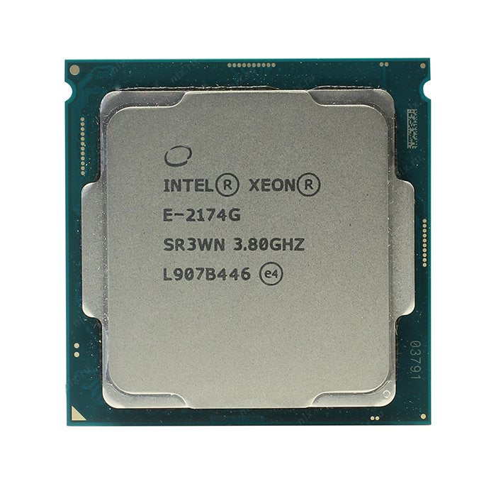Intel Xeon Quad-Core 3.80GHz 8.00GT/s DMI3 8MB Cac - E-2174G