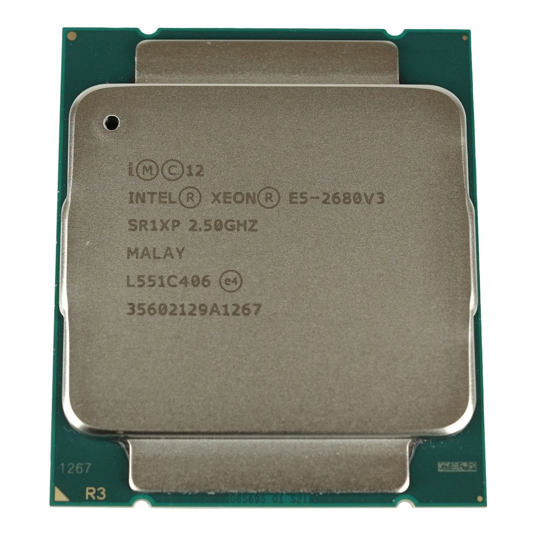 Intel Xeon 12-Core 2.5GHz 30MB L3 Cache Socket L - E5-2680v3