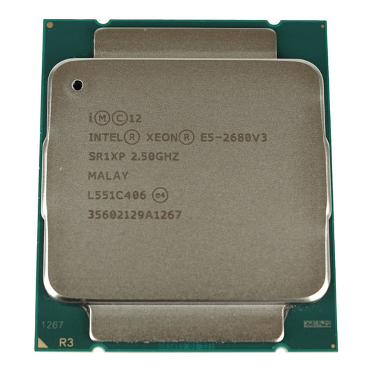 Intel Xeon 12-Core 2.5GHz 30MB L3 Cache Socket L - E5-2680v3