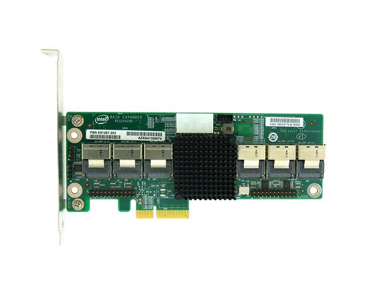 Intel 24-Port RAID Expander Controller Card - E91267-203