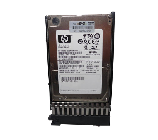 HP 300GB SAS 6Gb/s Hot Swap 10000RPM 2.5-inch - EG0300FAWHV