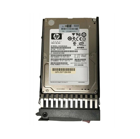 HP 146GB SAS 6Gb/s Hot Swap 15000RPM 2.5-inch - EH0146FAWJB
