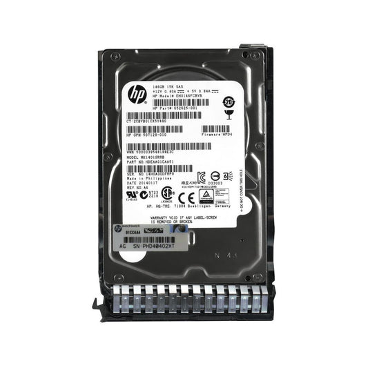 HP 146GB SAS 6Gb/s Hot Swap 15000RPM 2.5-inch - EH0146FCBVB