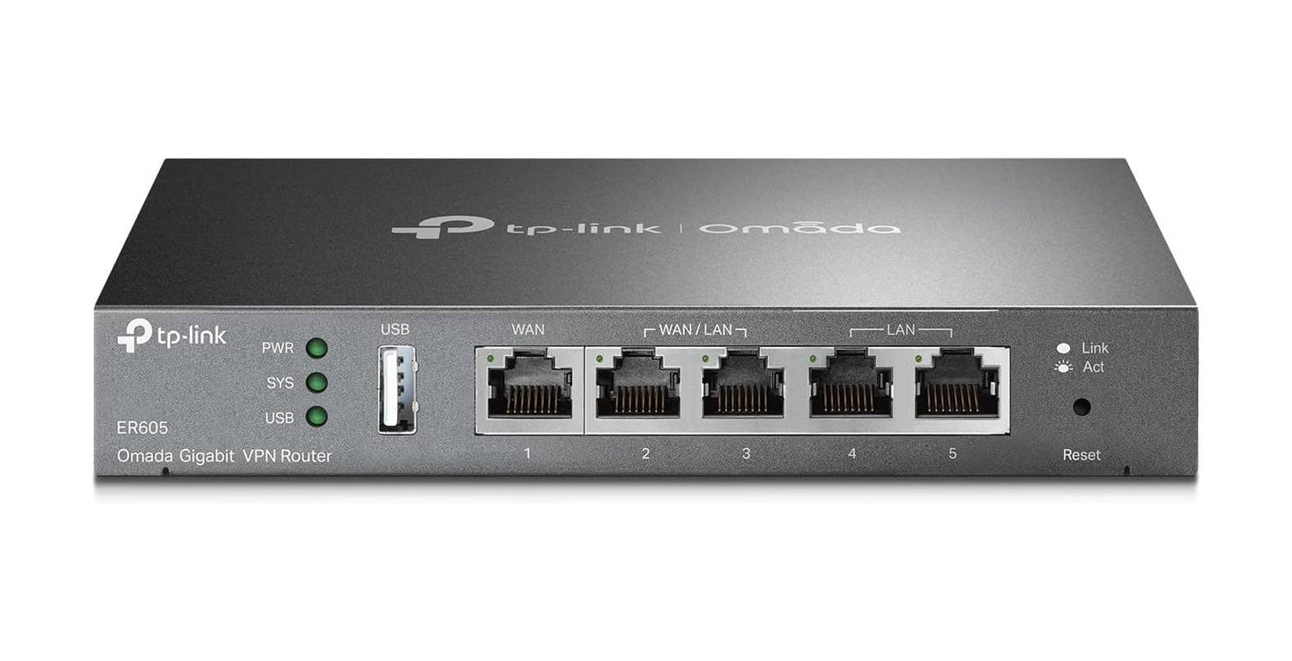 Tp-Link Omada Gigabit Multi-Wan Vpn Router - ER605