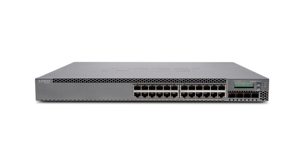Juniper 24-Ports 10/100/1000BASE-T PoE+ Layer 3 - EX3300-24P