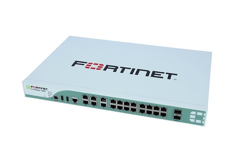 Fortinet FortiGate 100D 22-Ports 10/100/1000BASE-T - FG-100D
