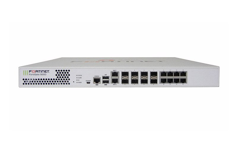 Fortinet FortiGate 500D 8-Ports 10/100/1000BASE-T - FG-500D