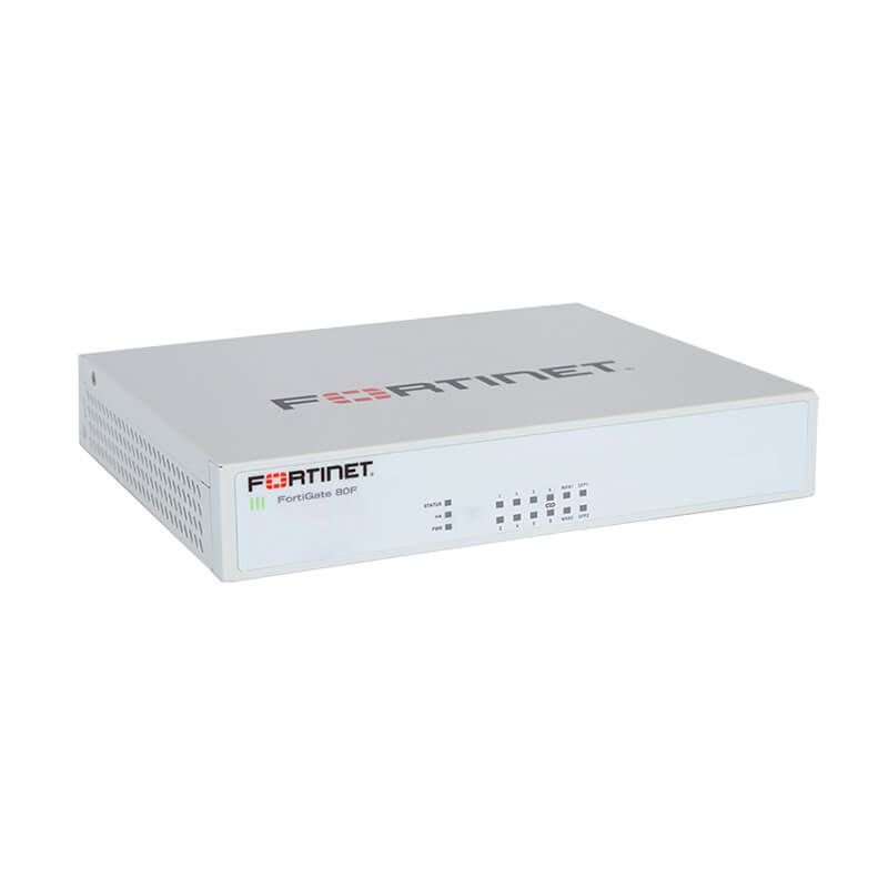 Fortinet FortiGate 80F 8-Ports 10/100/1000BASE-T Et - FG-81F