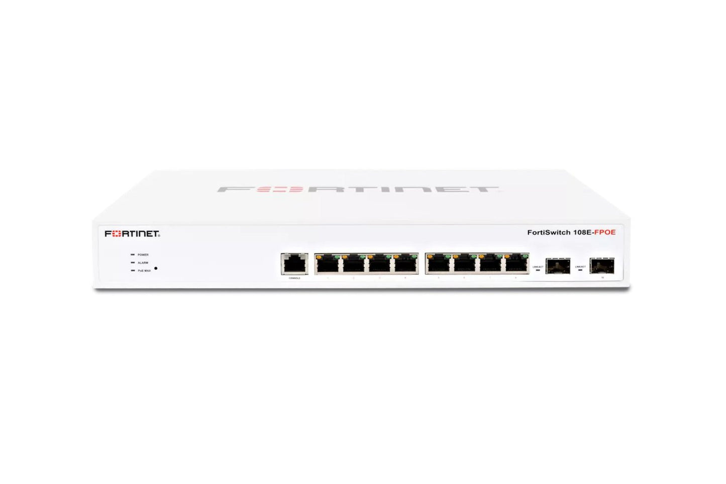 Fortinet FortiSwitch 8-Ports 10/100/1000BASE-T - FS-108E-POE