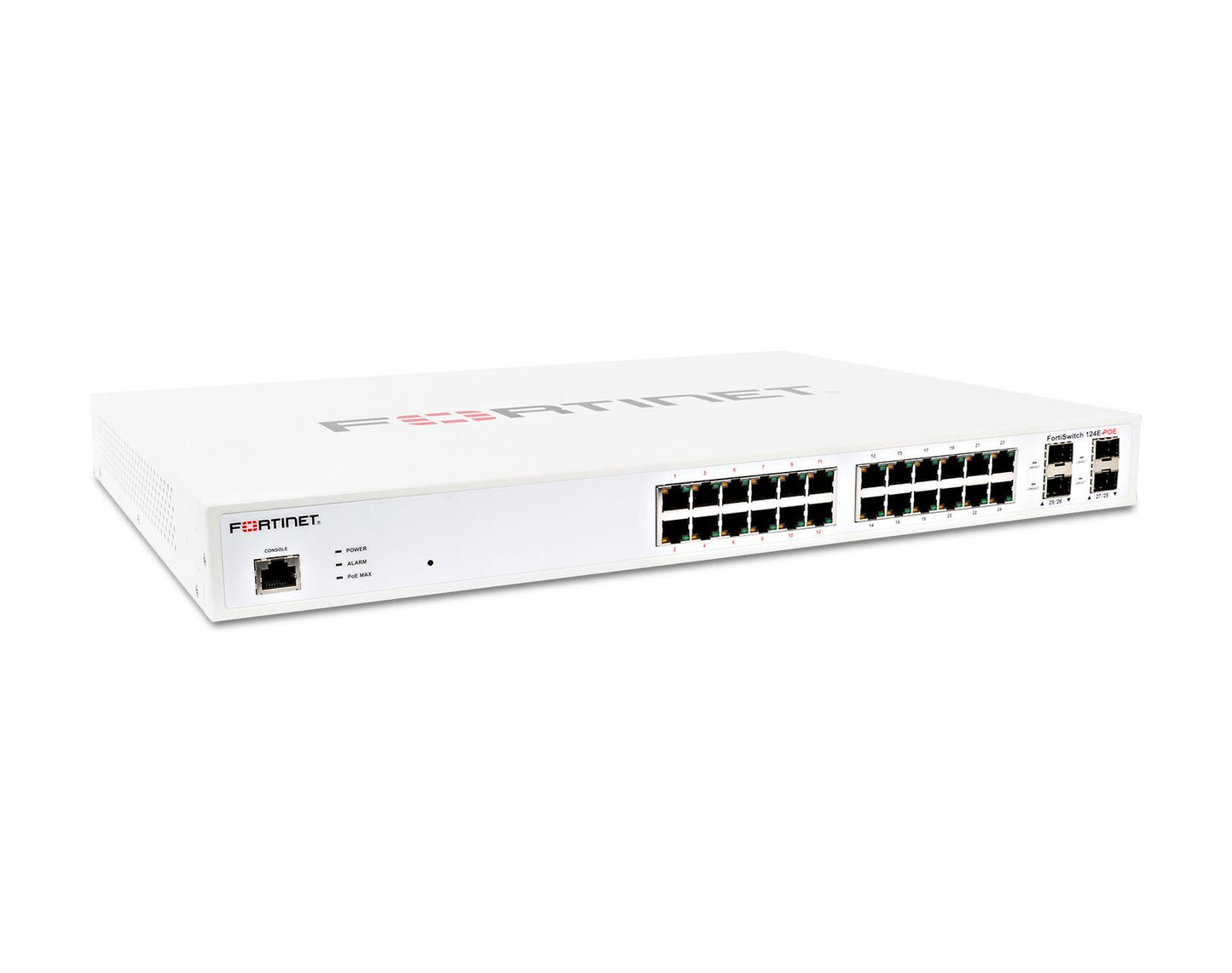 Fortinet FortiSwitch 24-Ports 10/100/1000BASE - FS-124E-POE