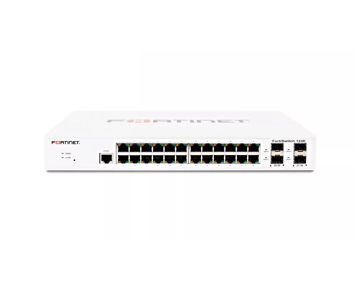 Fortinet FortiSwitch 124E 24-Ports 10/100/1000BASE - FS-124E