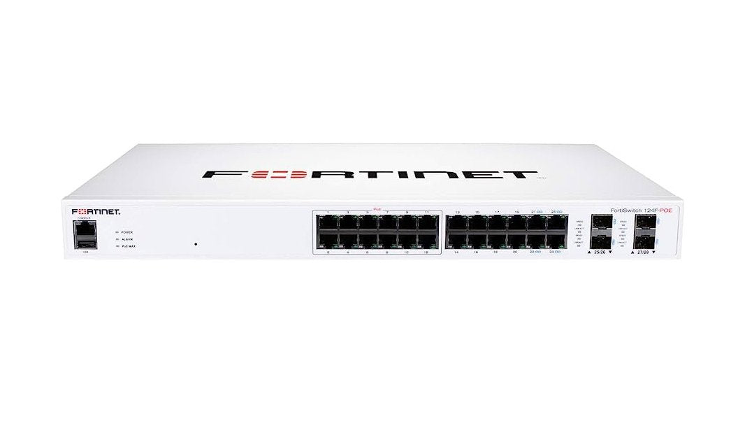 Fortinet FortiSwitch 24-Ports 10/100/1000BASE - FS-124F-FPOE