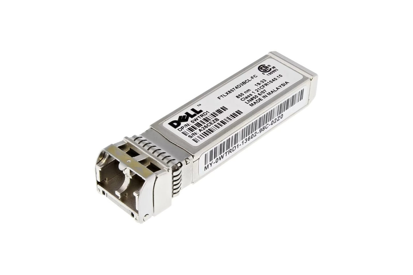 Finisar 10GBASE-SR Multi-mode Fibre 300m - FTLX8574D3BCL-FC