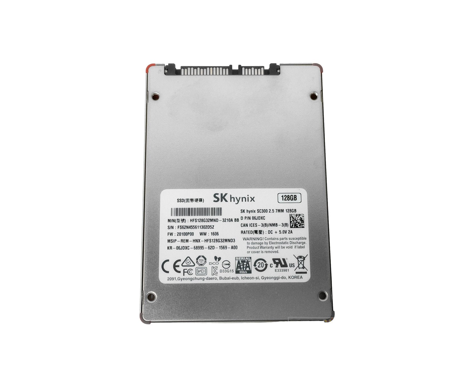 Hynix Canvas SC300 Series 128GB SATA 6G - HFS128G32MND-3210A