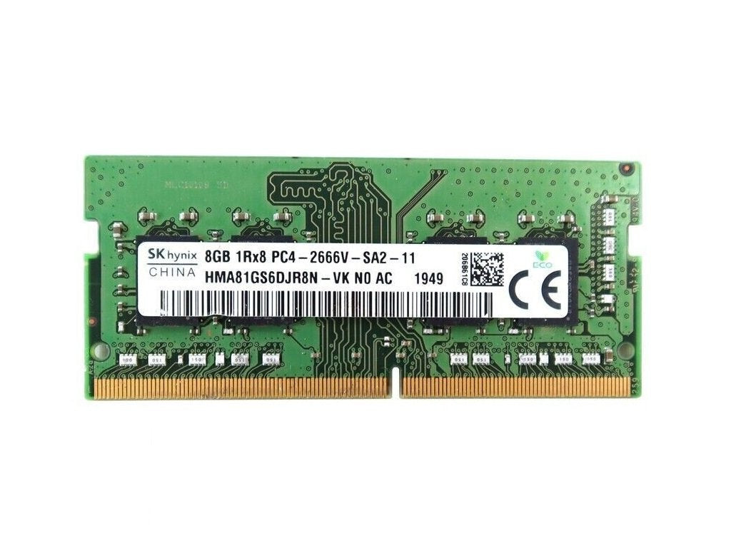 Hynix 8GB 2666MHz DDR4 PC4-21300 Non-ECC - HMA81GS6DJR8N-VK