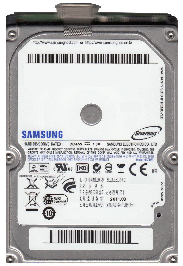 Samsung Spinpoint M8U 320GB 5400RPM USB 2.0 8MB - HN-M320XBB