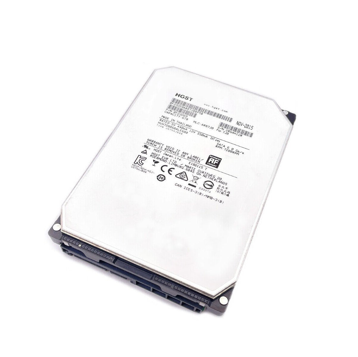 Hgst Ultrastar He8 6TB 7200RPM 128MB Cache - HUH728060ALE600