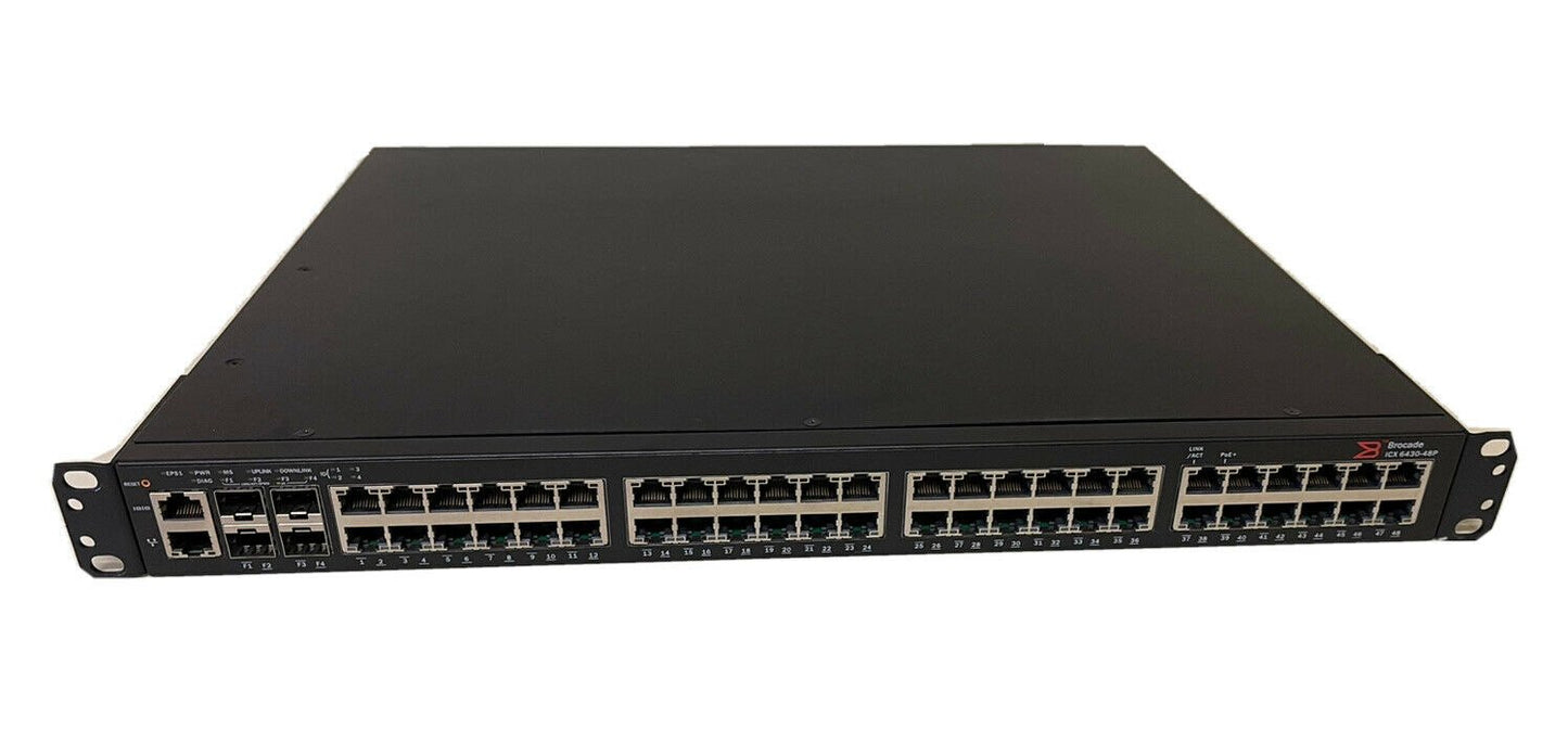 Brocade ICX 6430 Series 48-Ports 10/100/1000BAS - ICX6430-48