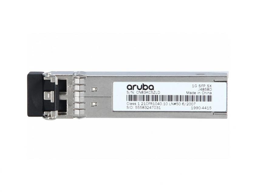 HPE Aruba 1GBASE-SX Multi-mode Fibre 500m 850nm Dup - J4858D