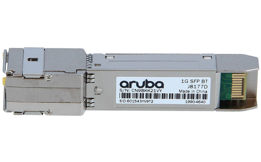 HPE Aruba 1GBASE-T 100m RJ-45 Connector SFP Transce - J8177D
