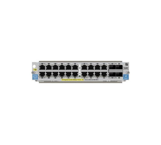 HPE 20-Ports 10/100/1000BASE-T PoE+ and 4-Ports SFP - J8705A