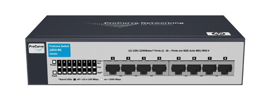 HP ProCurve 1800-8G 8-Ports 8 x 10/100/1000Base-T L - J9029A