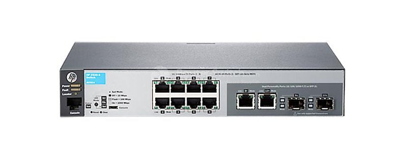 HP 2530-8 8-Ports 10/100Base-T Managed Fast Etherne - J9783A