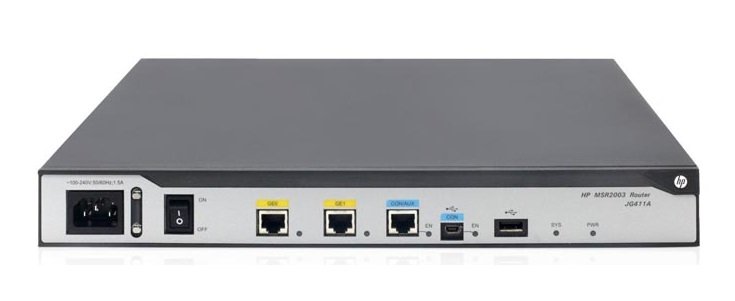 HP MSR1002-4 4-Port Gigabit Ethernet AC Router - JG875A